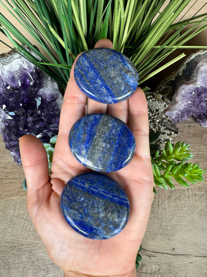 Lapis Lazuli Palm Stone