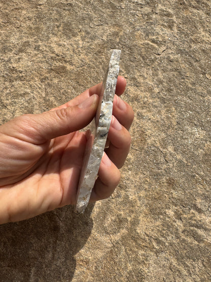 Rainbow Moonstone Polished Slab 84g