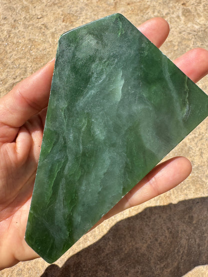 Canadian Nephrite Jade Slab 112g