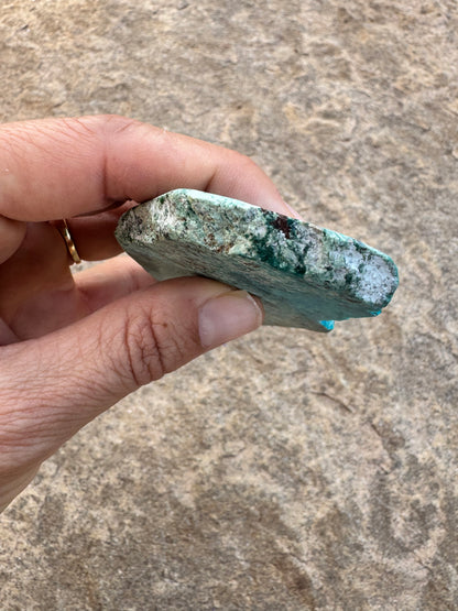 Blue River Chrysocolla Slab 68g