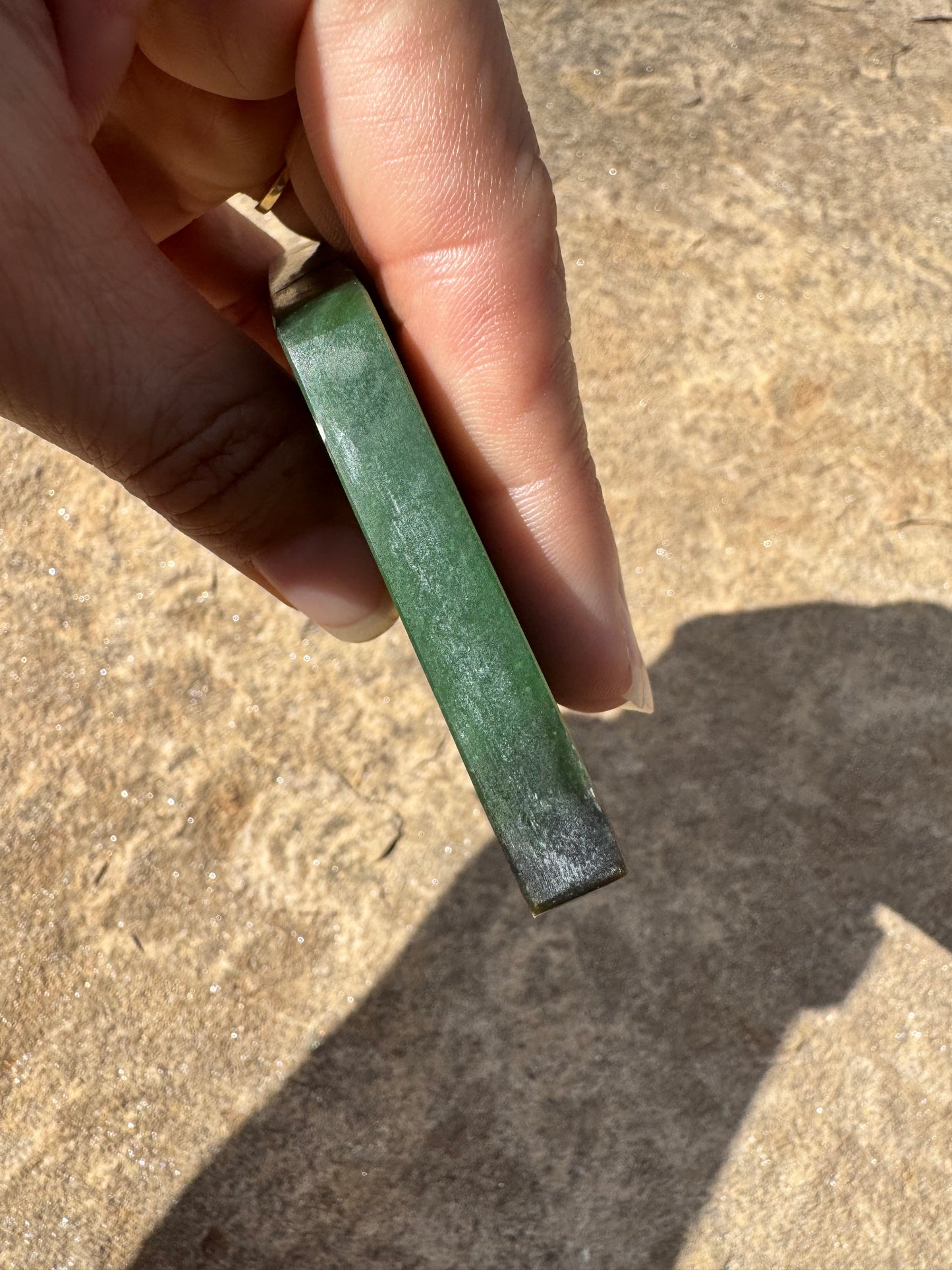 Canadian Nephrite Jade Slab 97g