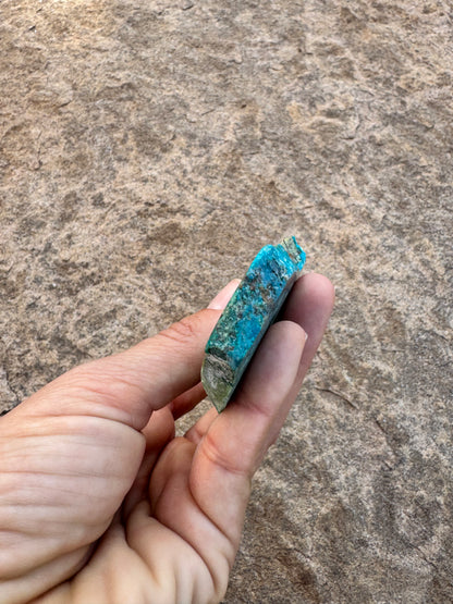 Blue River Chrysocolla Slab 68g