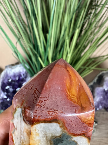 Polychrome Desert Jasper Point 115mm/4.5in