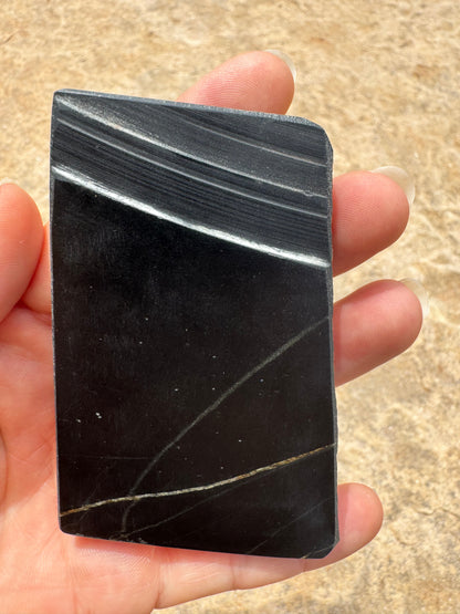 Australian Black Jade Slab 119g