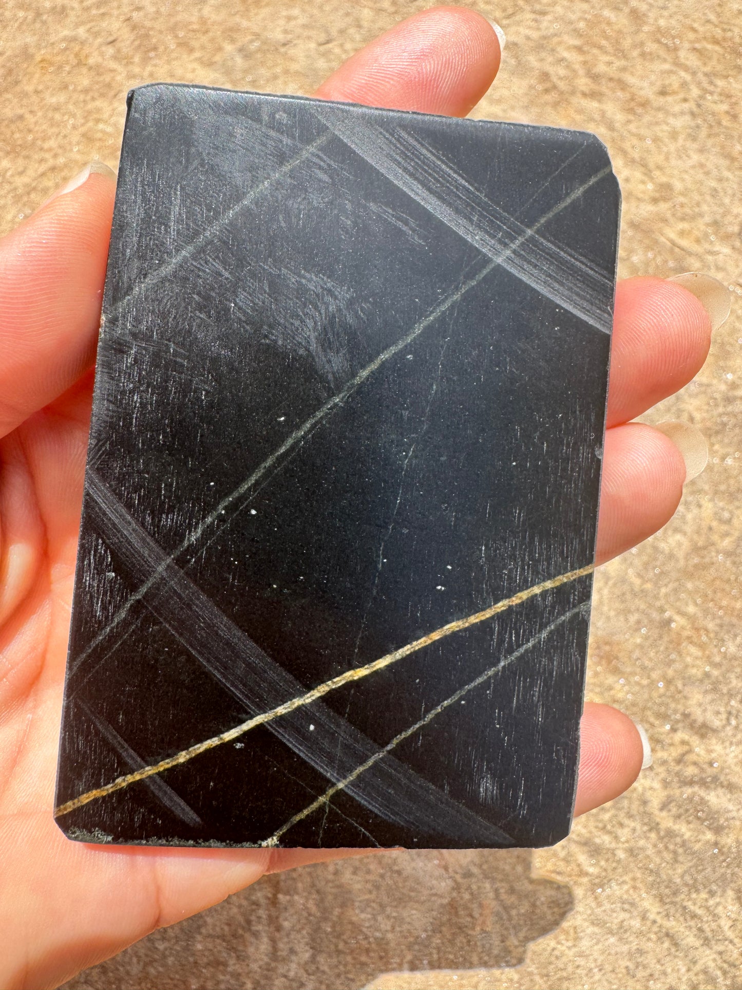 Australian Black Jade Slab 134g