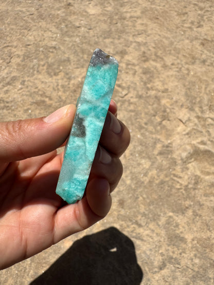 Amazonite Polished Slab 50g