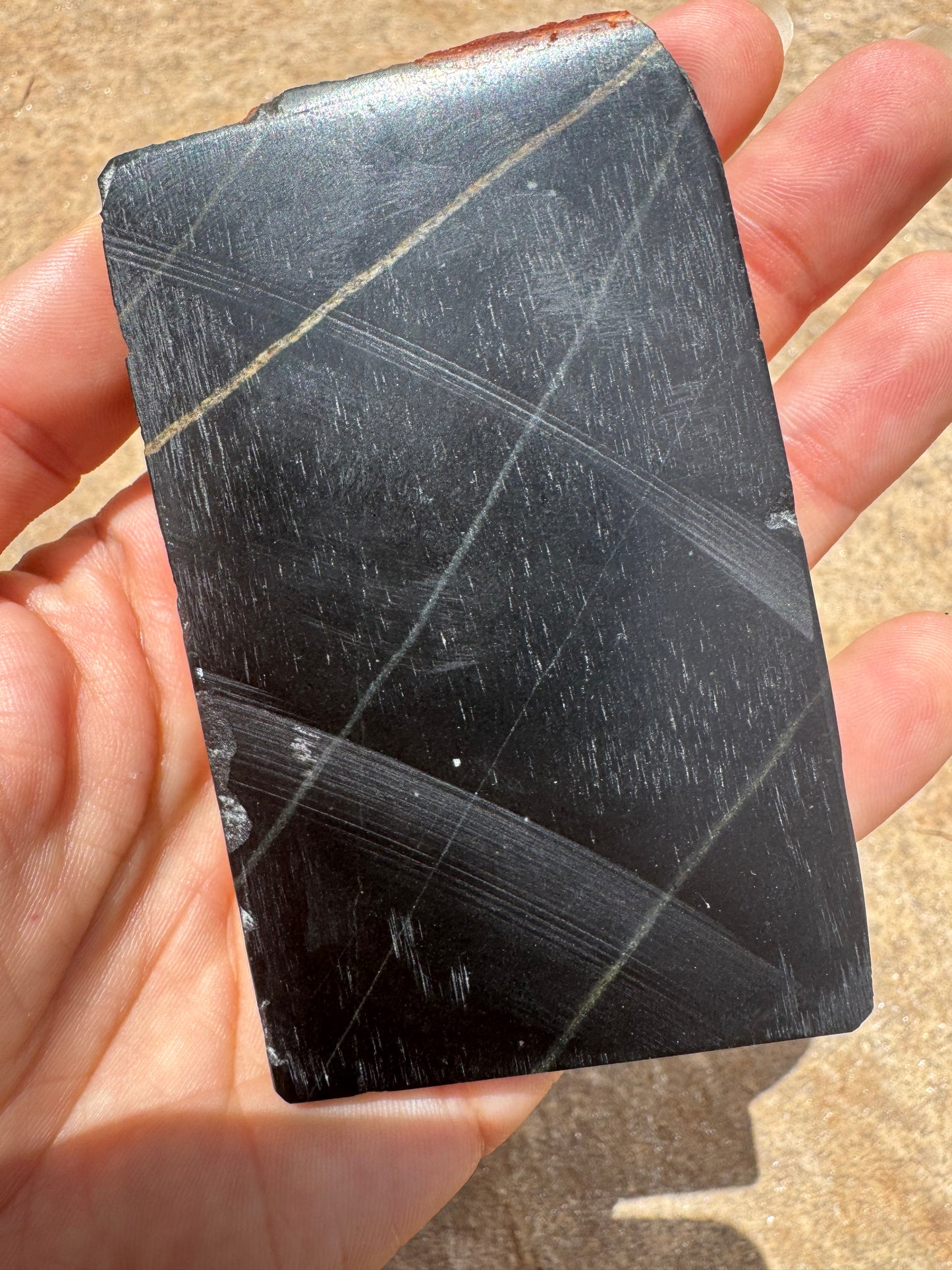 Australian Black Jade Slab 130g