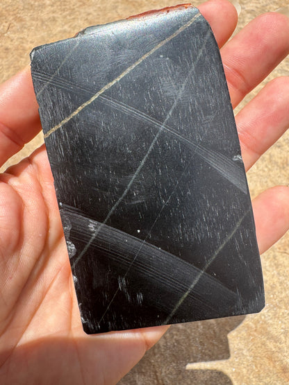 Australian Black Jade Slab 130g