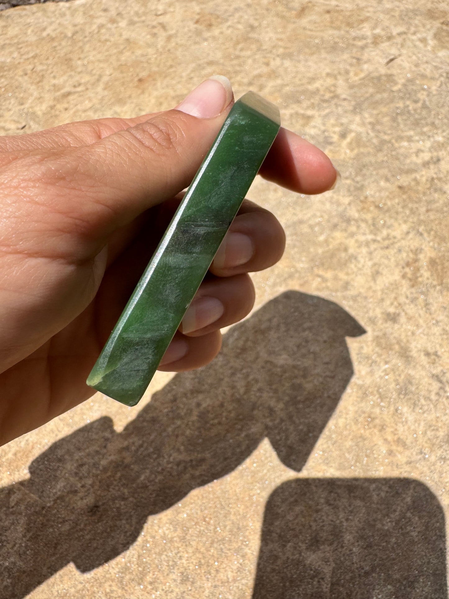 Canadian Nephrite Jade Slab 106g