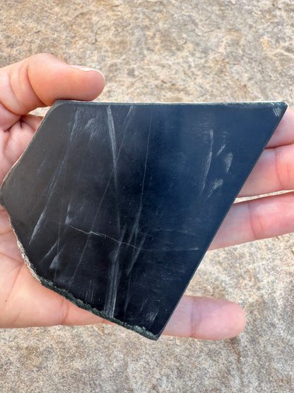 Australian Black Jade Slab 129g