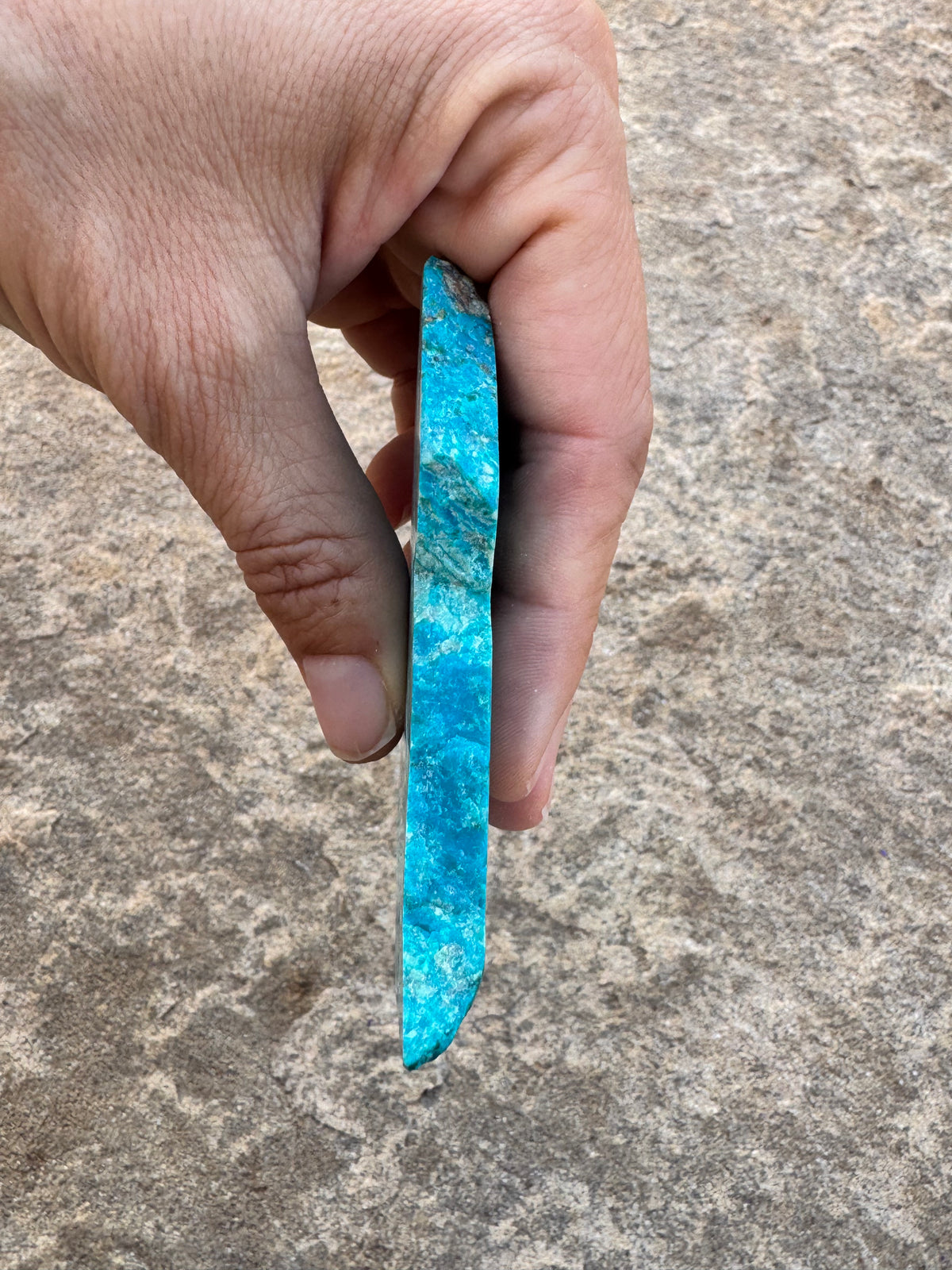 Blue River Chrysocolla Slab 57g