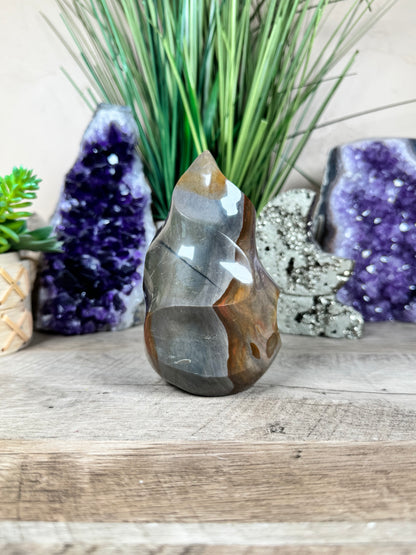 Polychrome Jasper Flame 4.82in