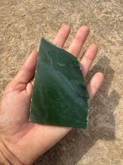 Canadian Nephrite Jade Slab 151g