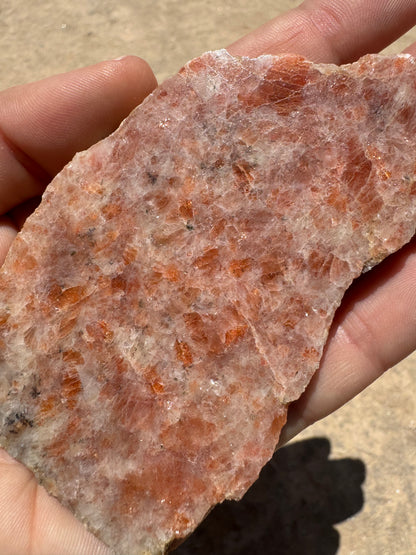 Sunstone Polished Slab 60g