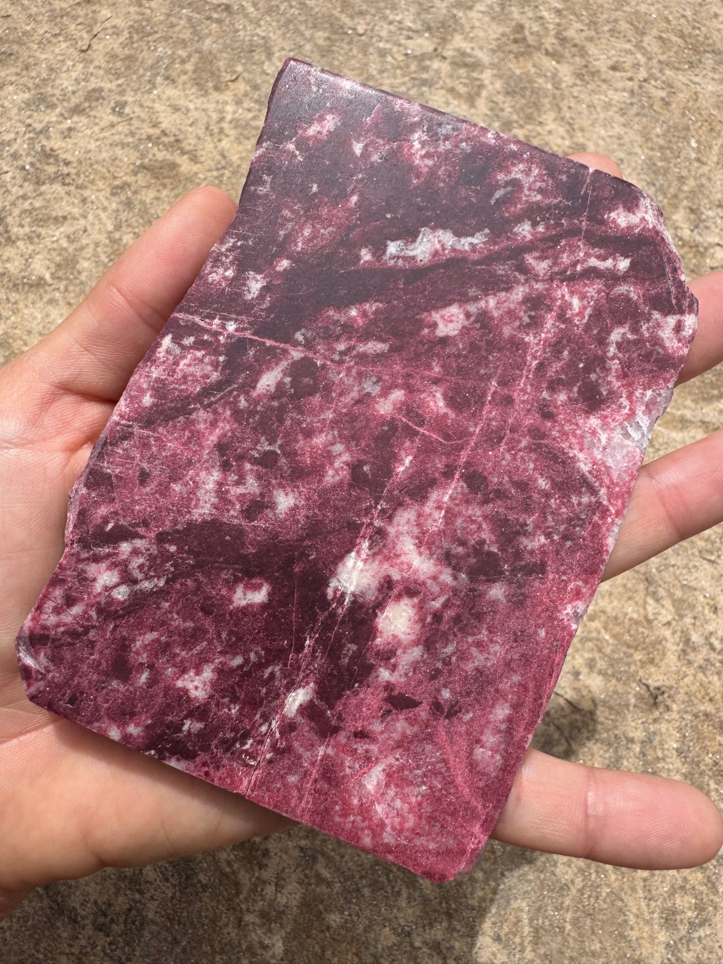 Thulite Slab 209g