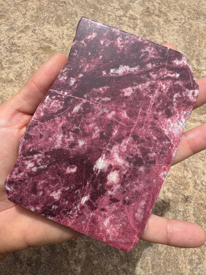 Thulite Slab 209g