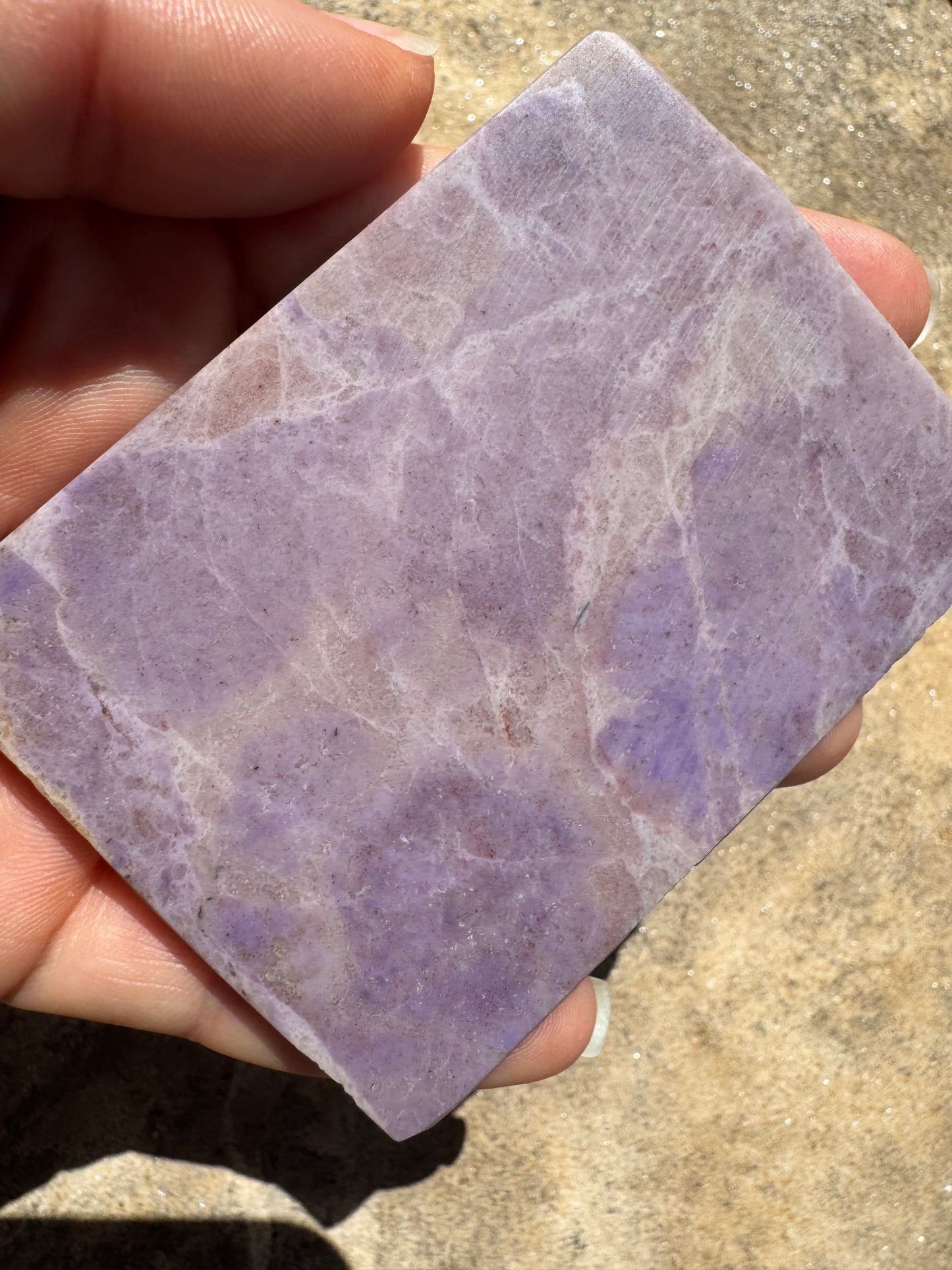 Turkish Purple Jade Slab 111g