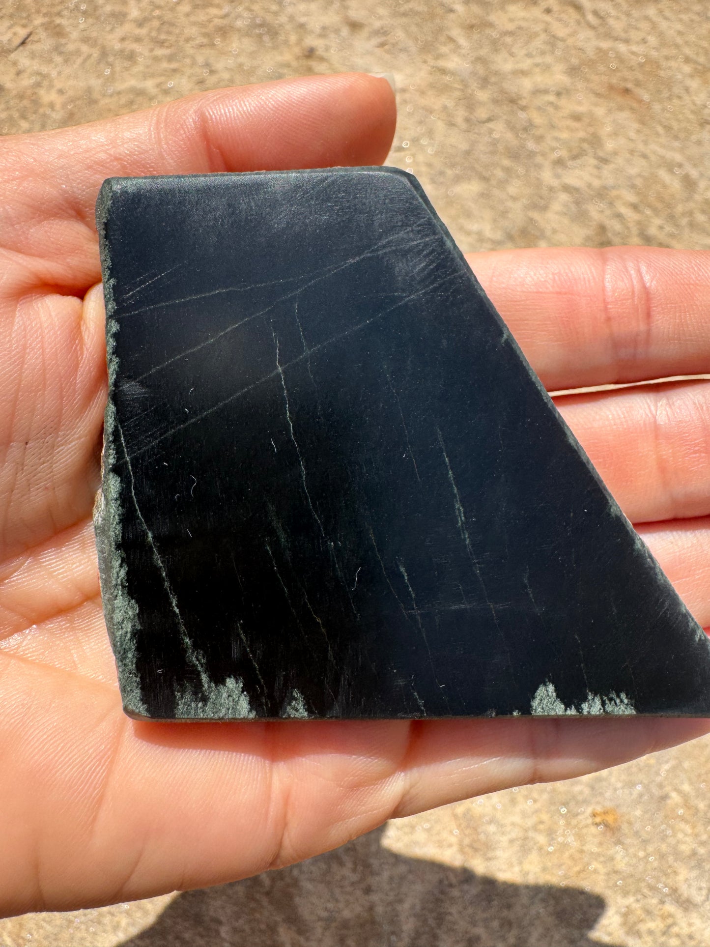 Australian Black Jade Slab 78g