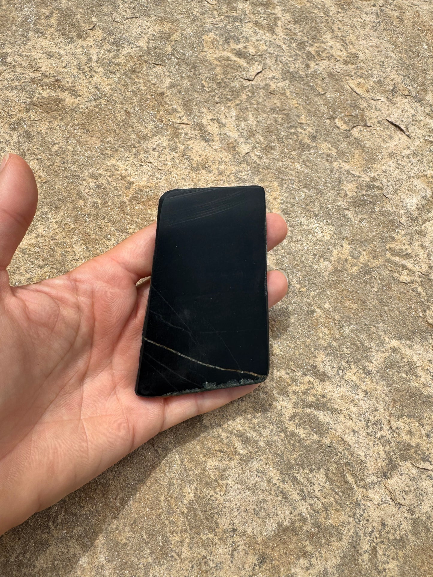 Australian Black Jade Slab 119g