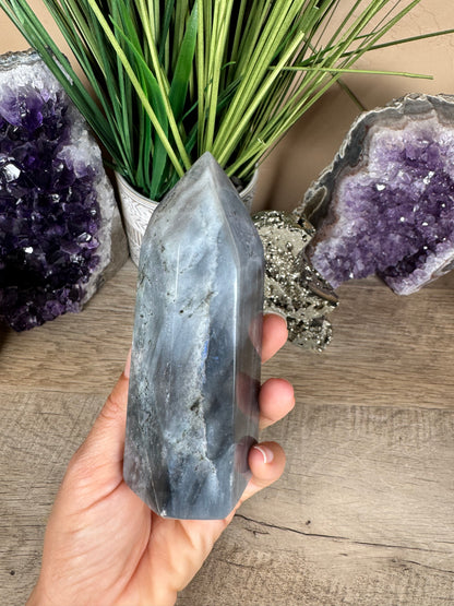 Sunset Labradorite Point 5in