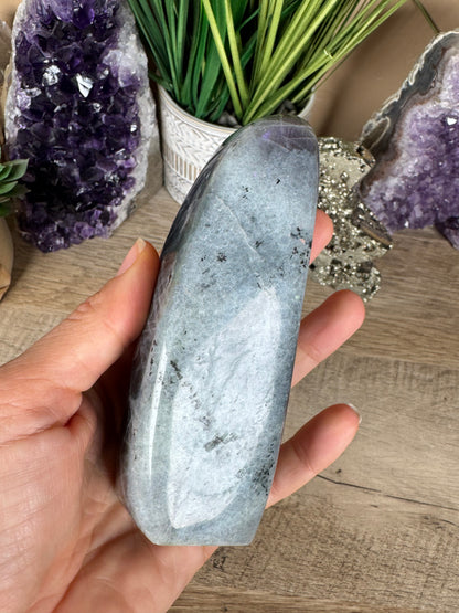 Polished Sunset Labradorite Freeform 381g