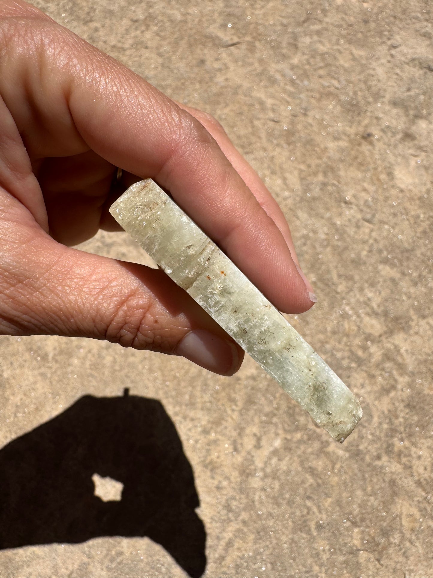 Blue Flash Moonstone Polished Slab 46g