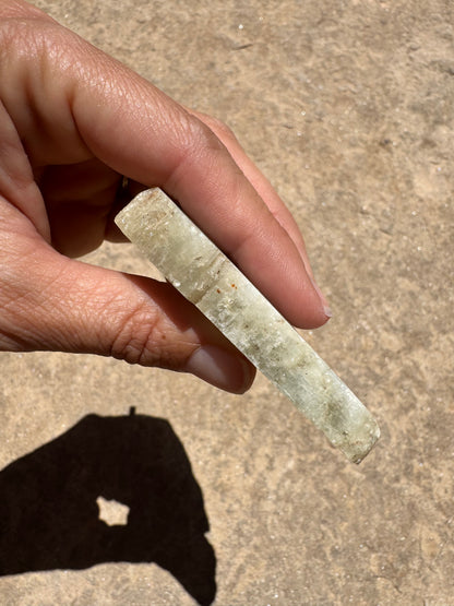 Blue Flash Moonstone Polished Slab 46g