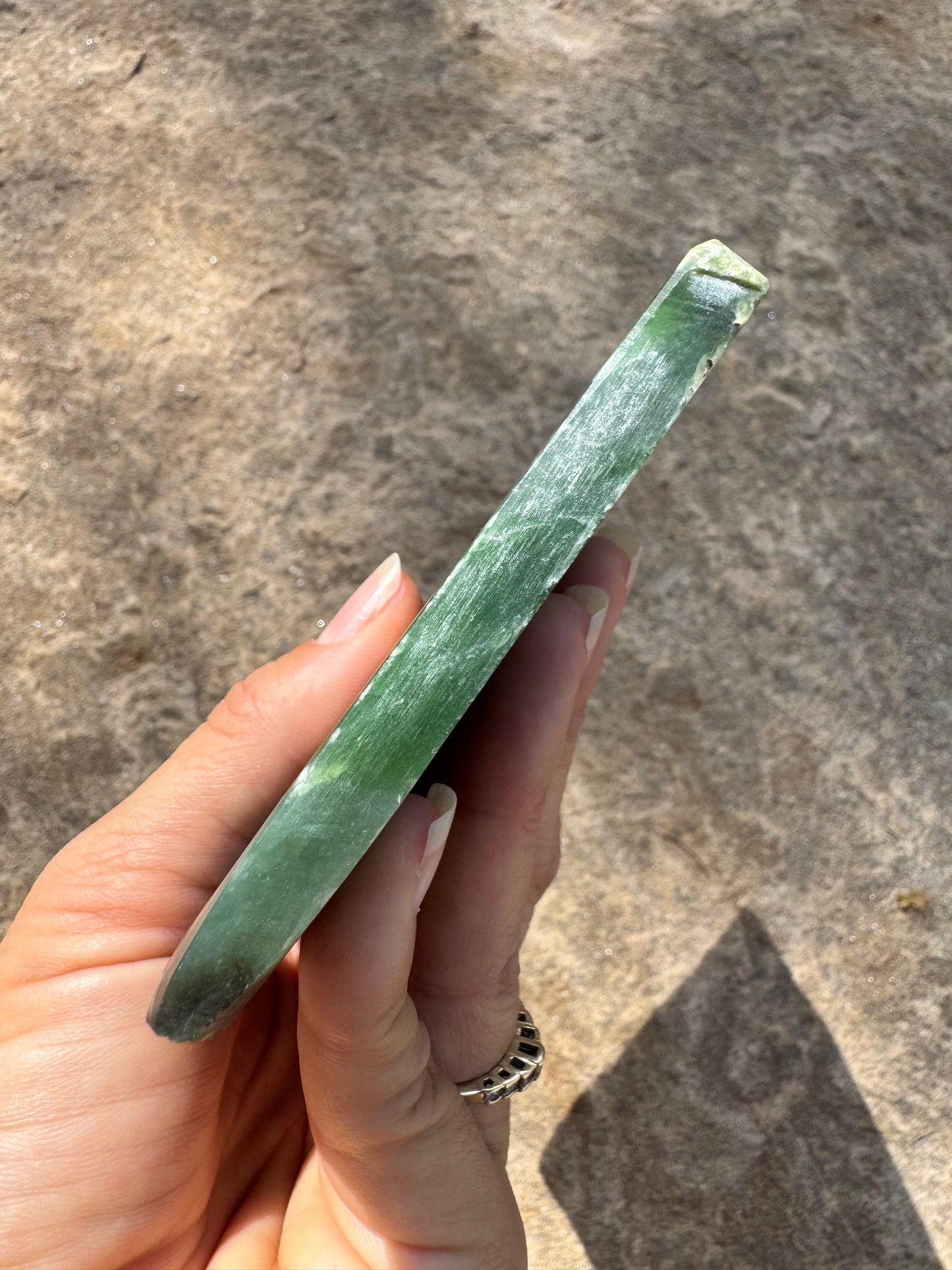 Canadian Nephrite Jade Slab 287g