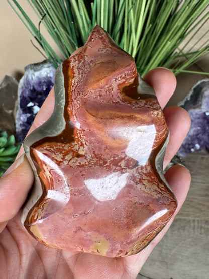 Polychrome Jasper Flame 3.64in
