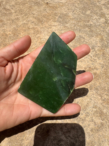 Canadian Nephrite Jade Slab 82g