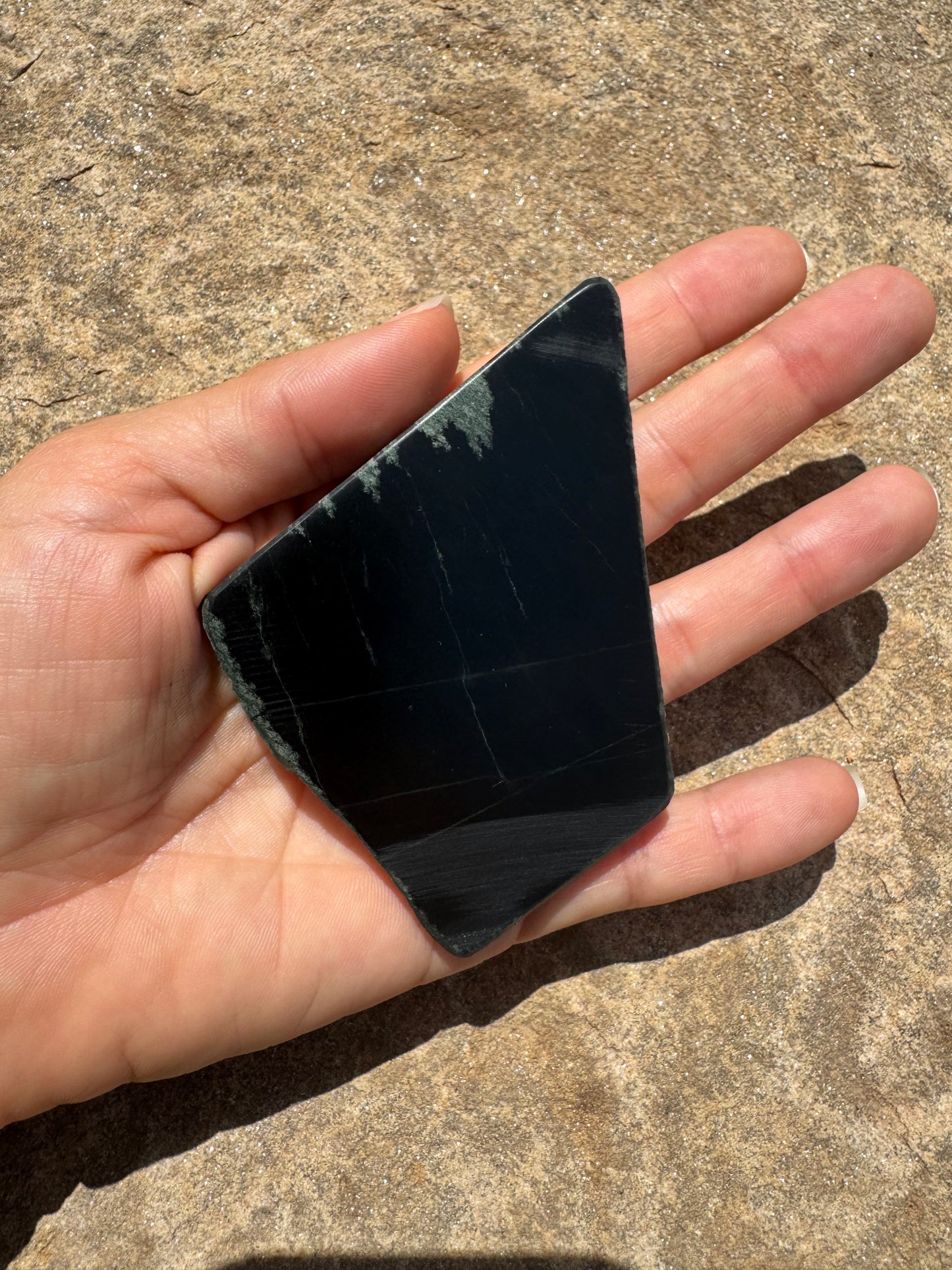 Australian Black Jade Slab 78g