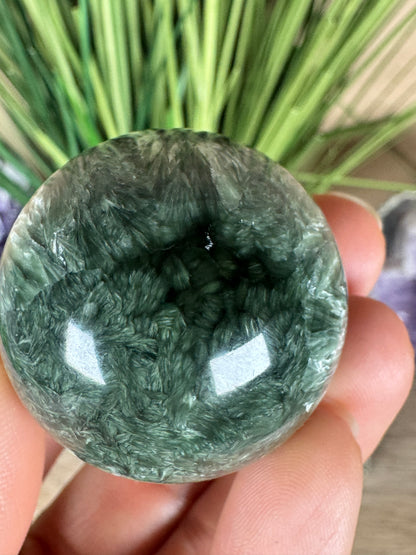 Seraphinite Sphere 36mm (1.41")