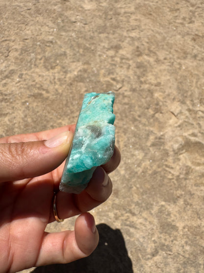 Amazonite Polished Slab 50g