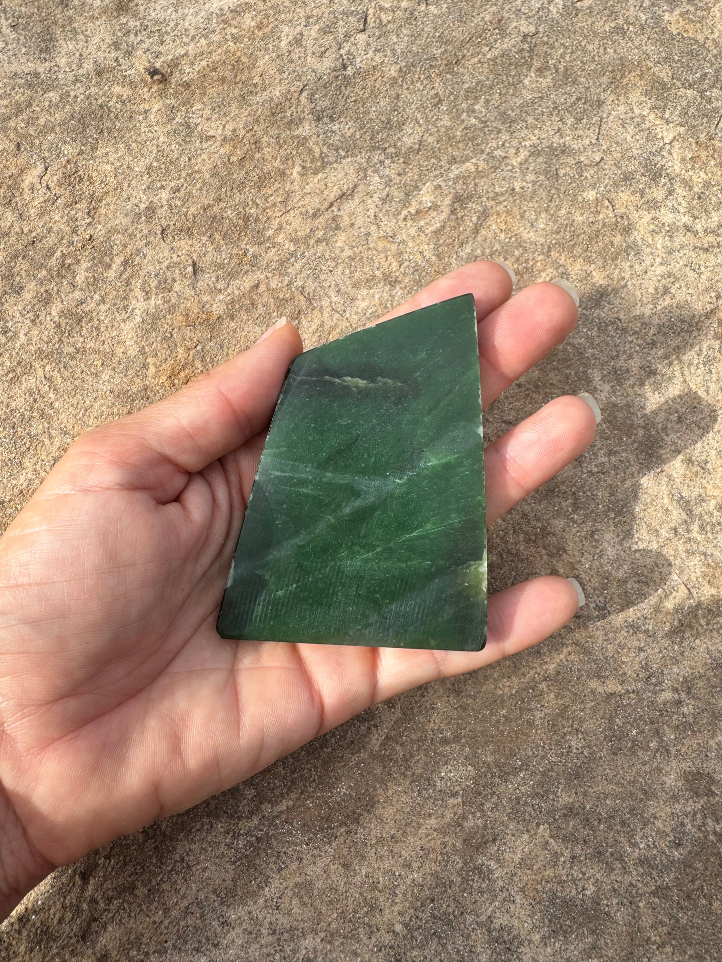 Canadian Nephrite Jade Slab 76g