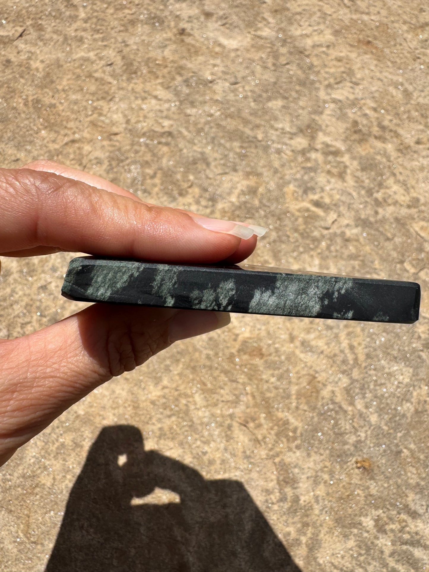Australian Black Jade Slab 78g