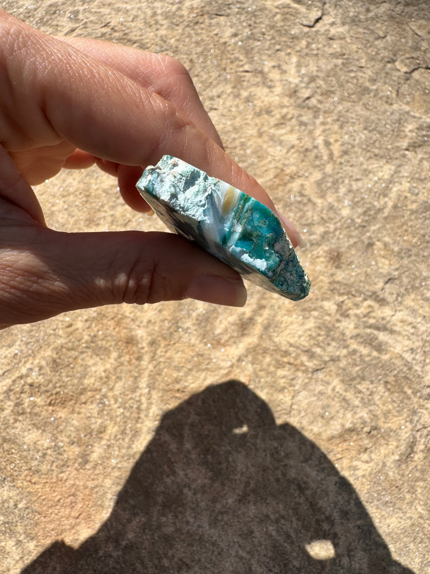 Peruvian Blue Opalina Slab 24g