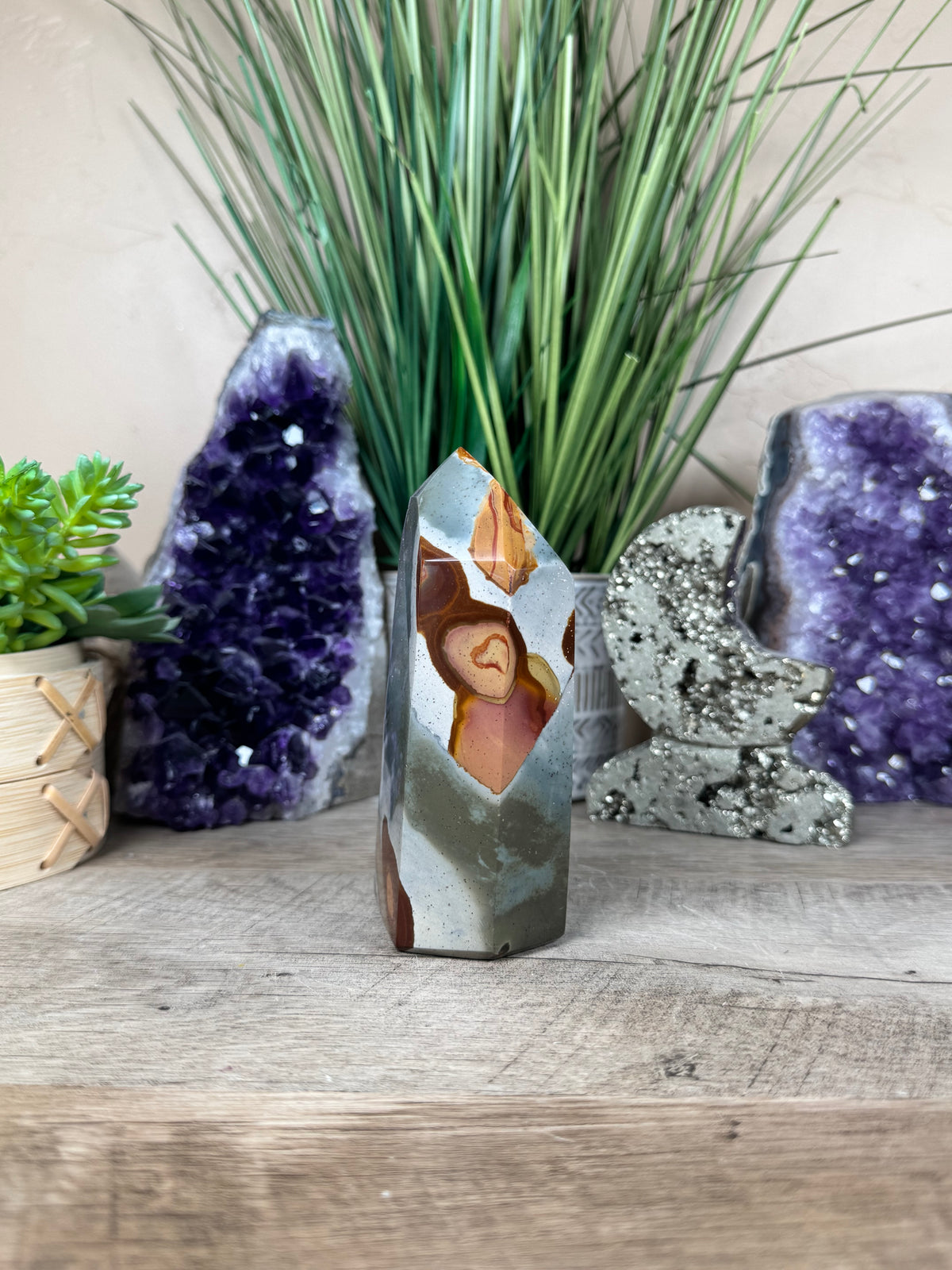 Polychrome Desert Jasper Point 120mm/4.72in