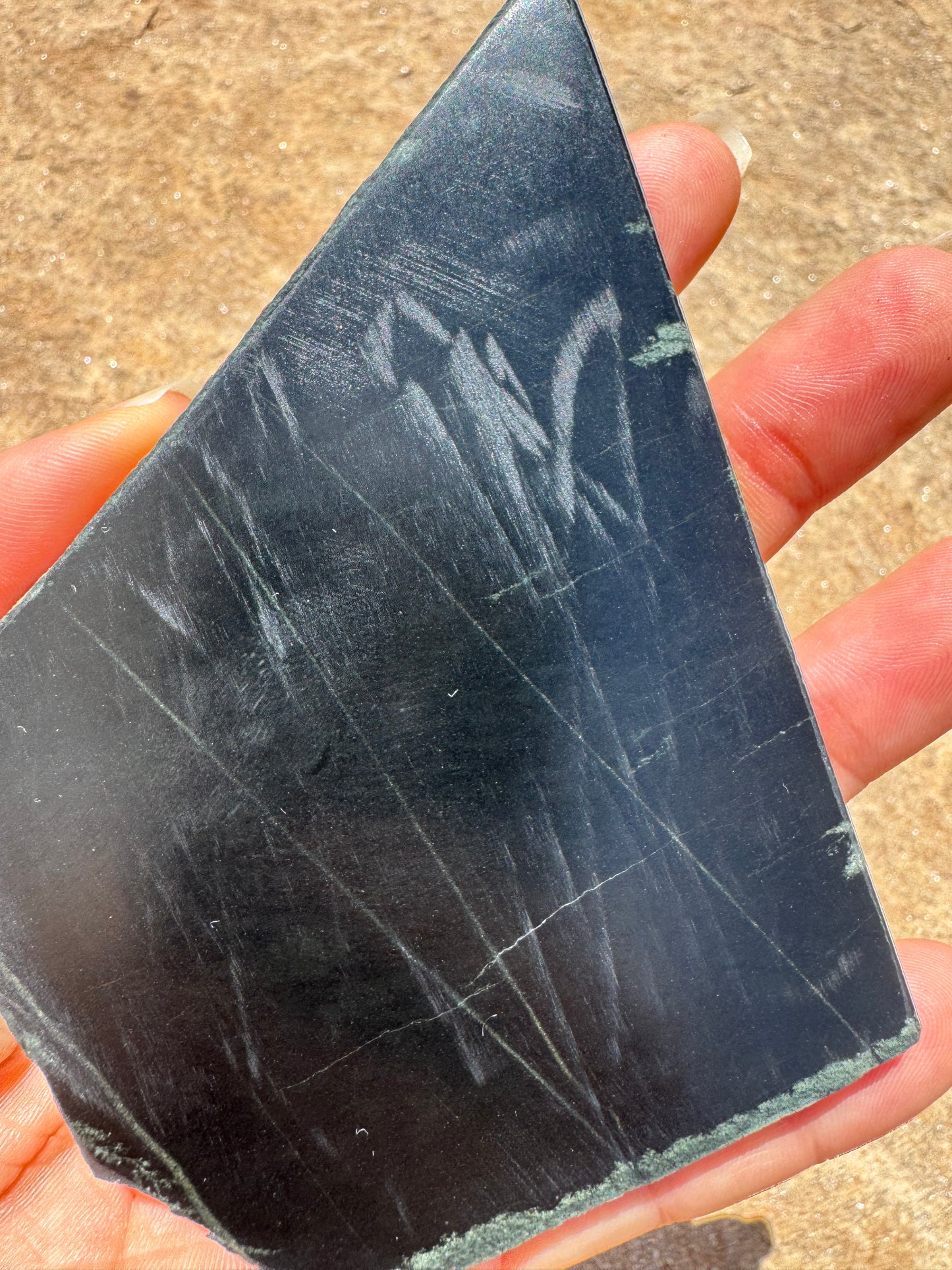 Australian Black Jade Slab 131g