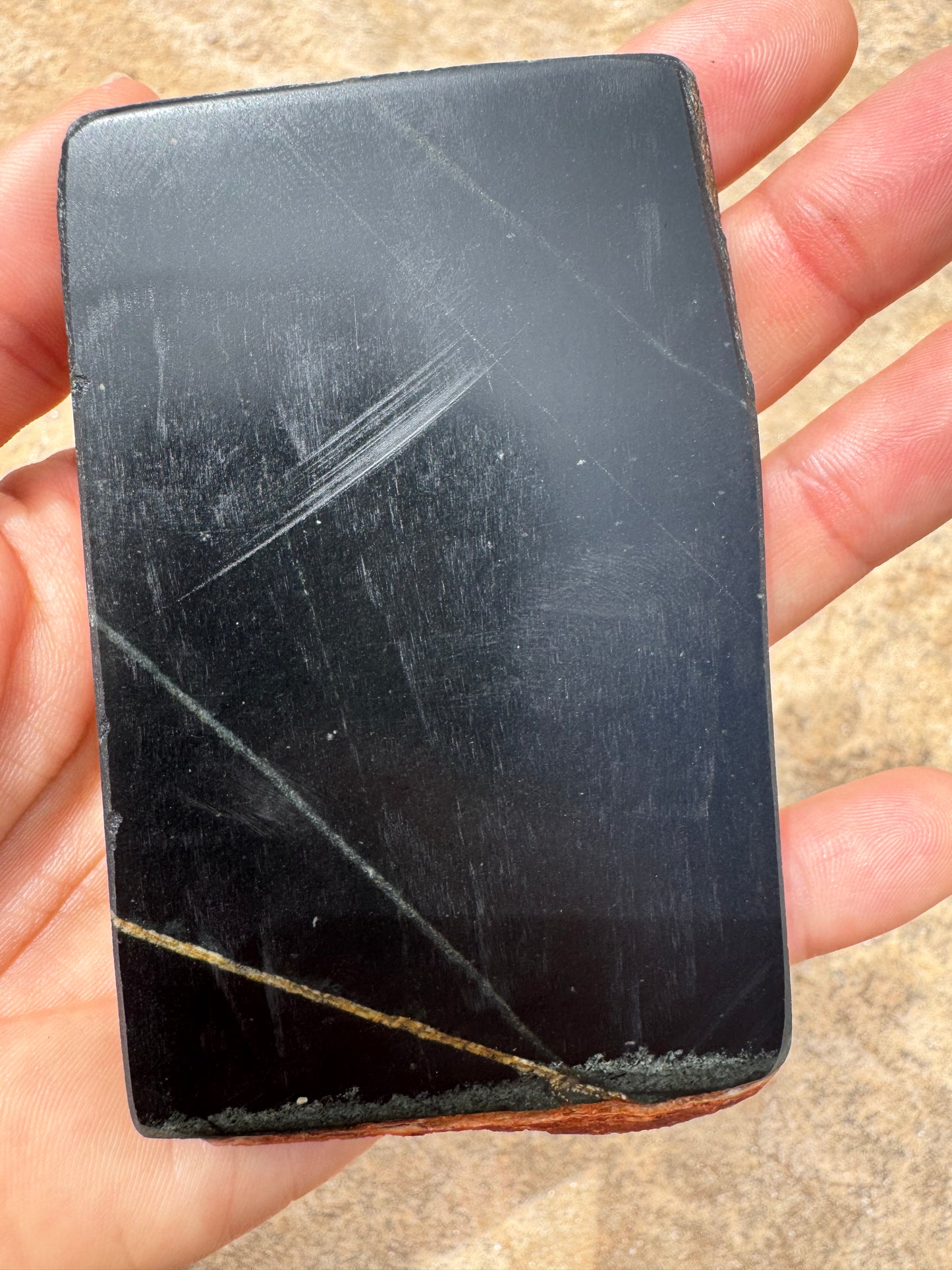 Australian Black Jade Slab 137g