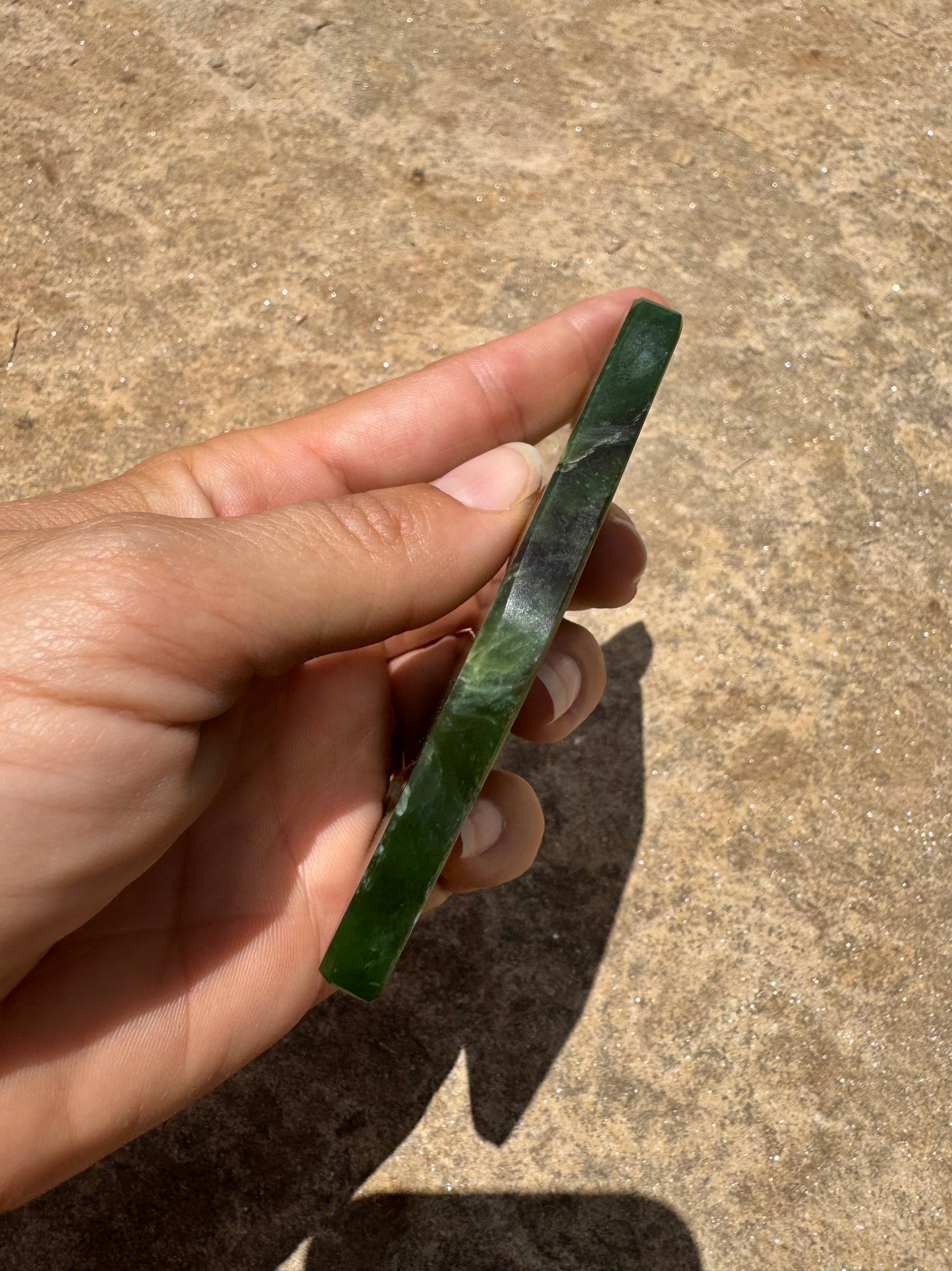 Canadian Nephrite Jade Slab 82g