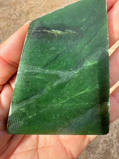 Canadian Nephrite Jade Slab 76g