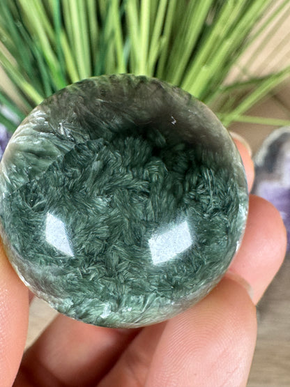 Seraphinite Sphere 36mm (1.41")