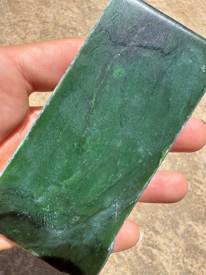 Canadian Nephrite Jade Slab 153g