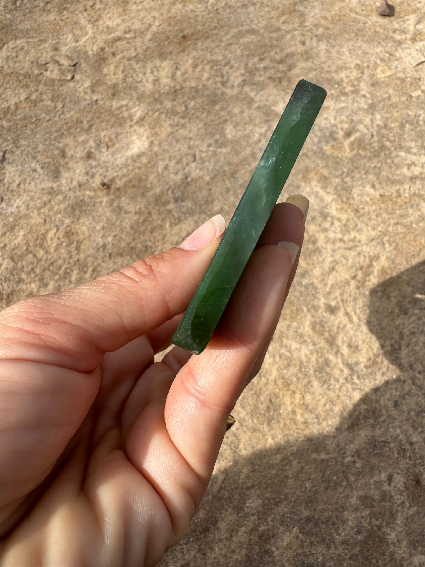 Canadian Nephrite Jade Slab 76g