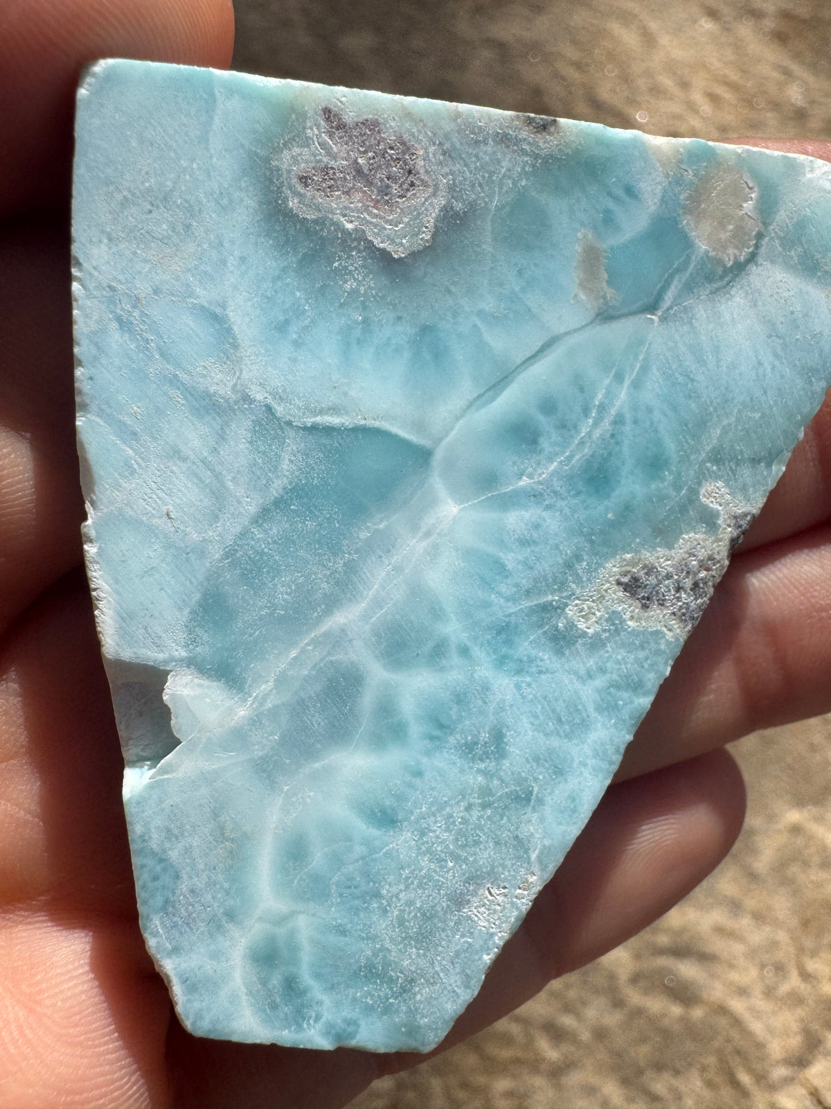 Larimar Slab 54g