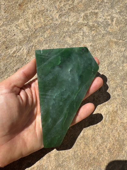 Canadian Nephrite Jade Slab 112g