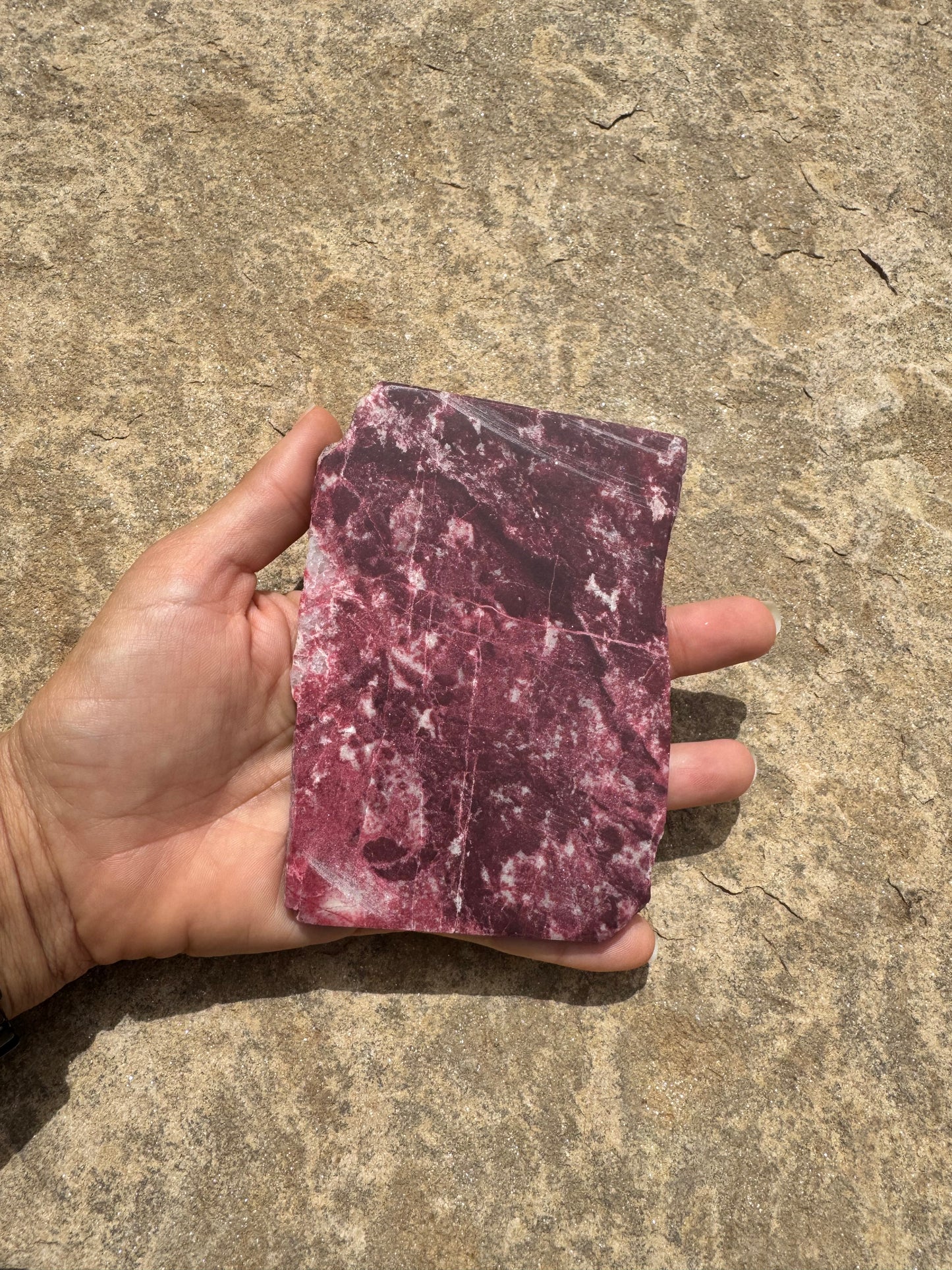 Thulite Slab 209g