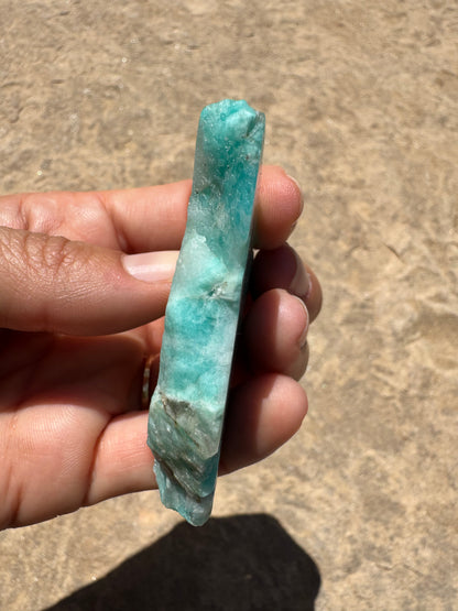 Amazonite Polished Slab 50g