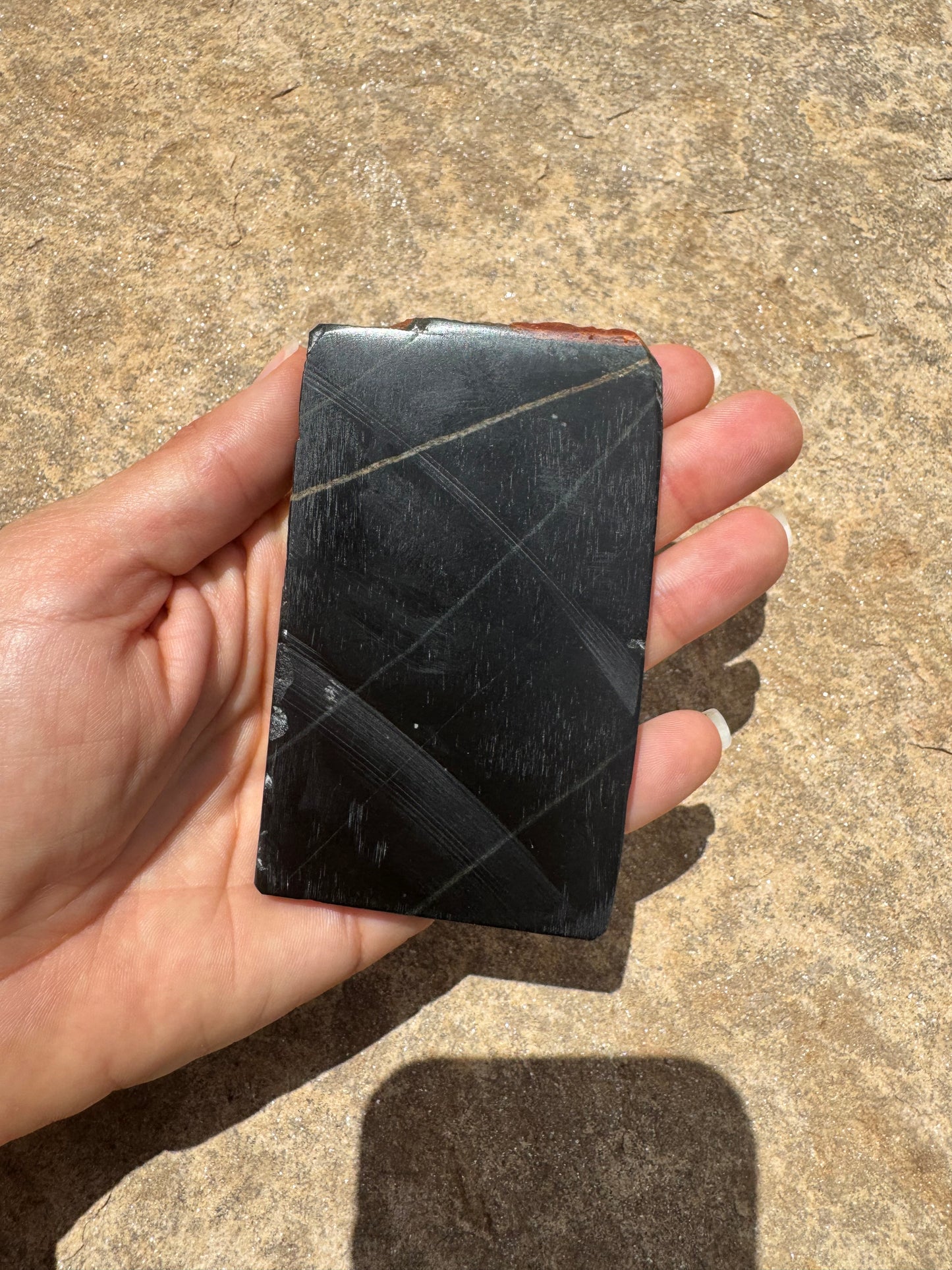 Australian Black Jade Slab 130g