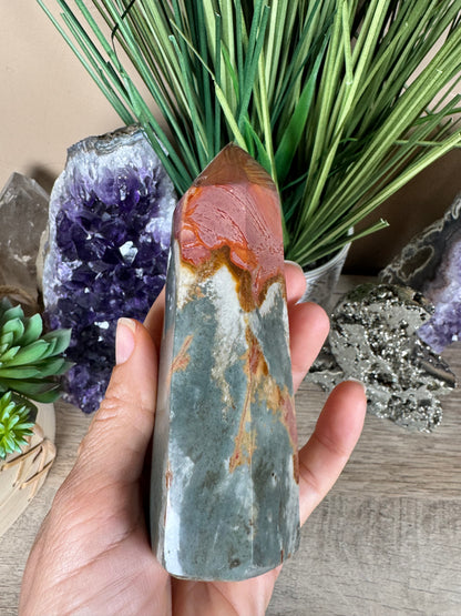 Polychrome Desert Jasper Point 115mm/4.5in